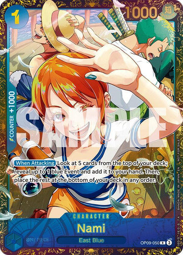Nami (Championship 25-26 Regionals Season 1) [One Piece Promotion Cards] (ONLINE ORDER ONLY)
