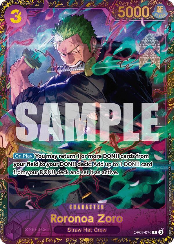 Roronoa Zoro (Championship 25-26 Regionals Season 1) [One Piece Promotion Cards] (ONLINE ORDER ONLY)