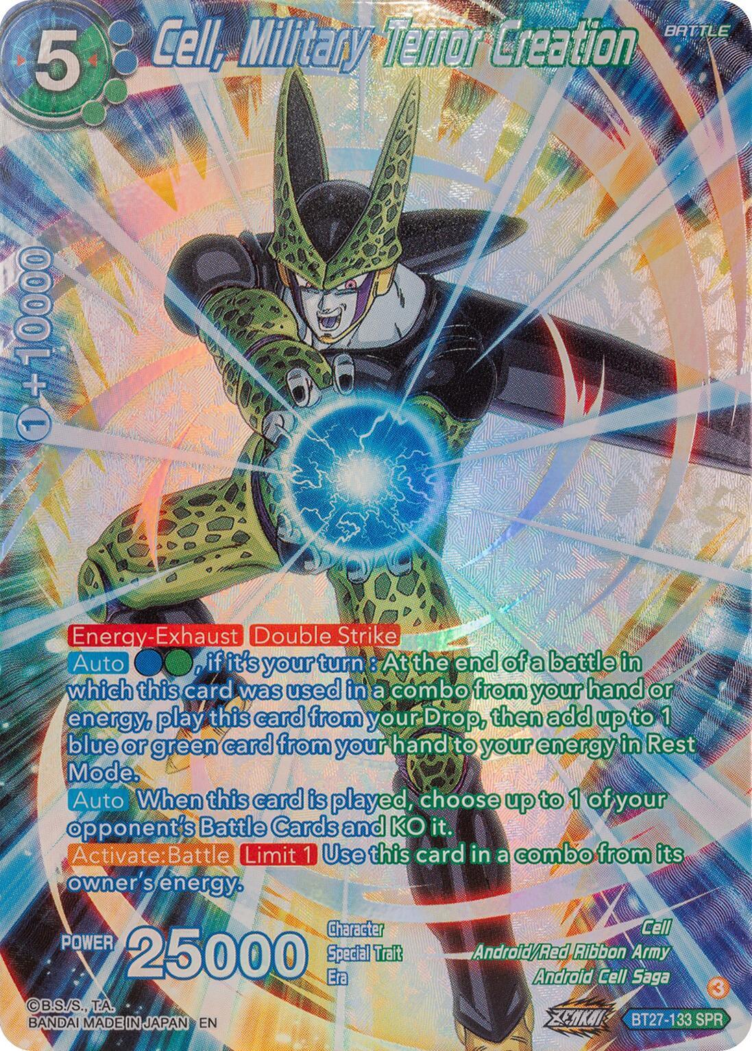 Cell, Military Terror Creation (SPR) (BT27-133) [History of Z] (ONLINE ORDER ONLY)