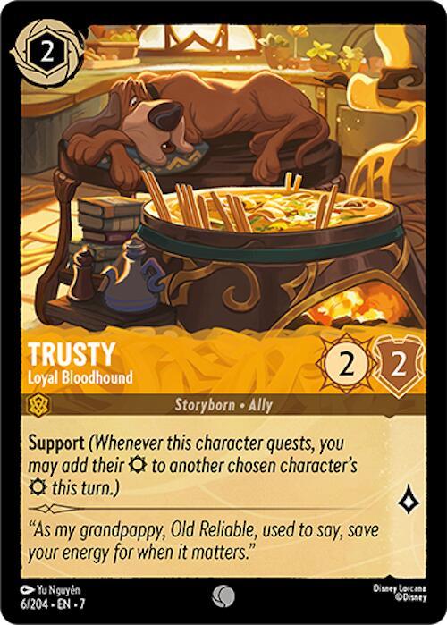 Trusty - Loyal Bloodhound (6/204) [Archazia's Island] (ONLINE ORDER ONLY)