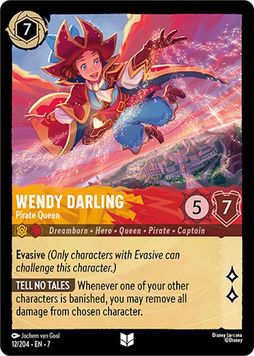 Wendy Darling - Pirate Queen (12/204) [Archazia's Island] (ONLINE ORDER ONLY)