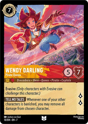 Wendy Darling - Pirate Queen (12/204) [Archazia's Island] (ONLINE ORDER ONLY)