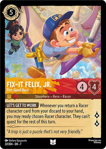 Fix-It Felix, Jr. - Pint-Sized Hero (22/204) [Archazia's Island] (ONLINE ORDER ONLY)