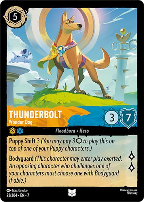 Thunderbolt - Wonder Dog (23/204) [Archazia's Island] (ONLINE ORDER ONLY)