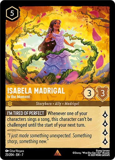 Isabela Madrigal - In the Moment (25/204) [Archazia's Island] (ONLINE ORDER ONLY)