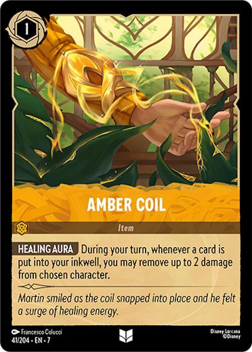 Amber Coil (41/204) [Archazia's Island] (ONLINE ORDER ONLY)