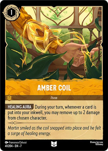 Amber Coil (41/204) [Archazia's Island] (ONLINE ORDER ONLY)