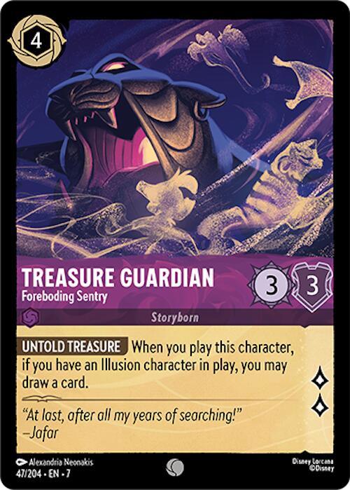 Treasure Guardian - Foreboding Sentry (47/204) [Archazia's Island] (ONLINE ORDER ONLY)