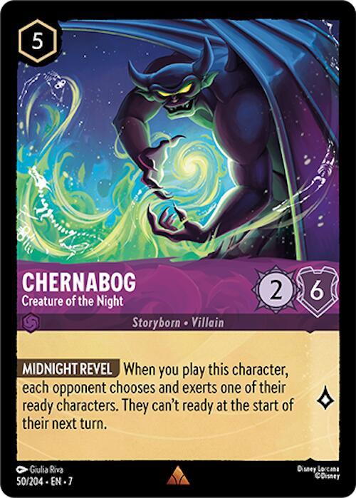 Chernabog - Creature of the Night (50/204) [Archazia's Island] (ONLINE ORDER ONLY)