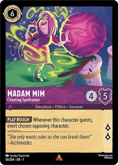 Madam Mim - Cheating Spellcaster (56/204) [Archazia's Island] (ONLINE ORDER ONLY)