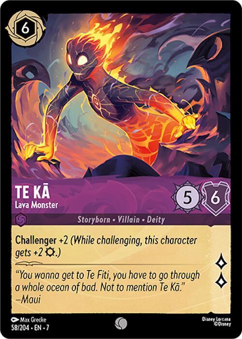 Te Ka - Lava Monster (58/204) [Archazia's Island] (ONLINE ORDER ONLY)