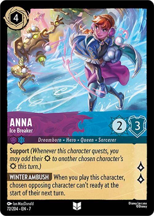 Anna - Ice Breaker (72/204) [Archazia's Island] (ONLINE ORDER ONLY)