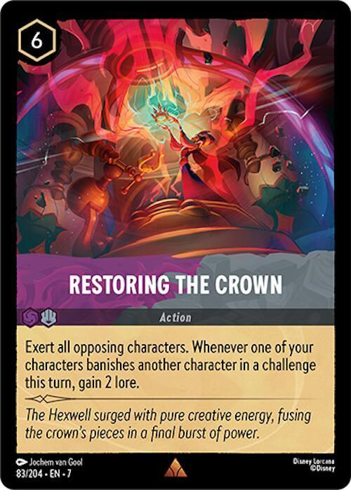 Restoring the Crown (83/204) [Archazia's Island] (ONLINE ORDER ONLY)
