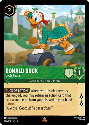 Donald Duck - Lively Pirate (98/204) [Archazia's Island] (ONLINE ORDER ONLY)