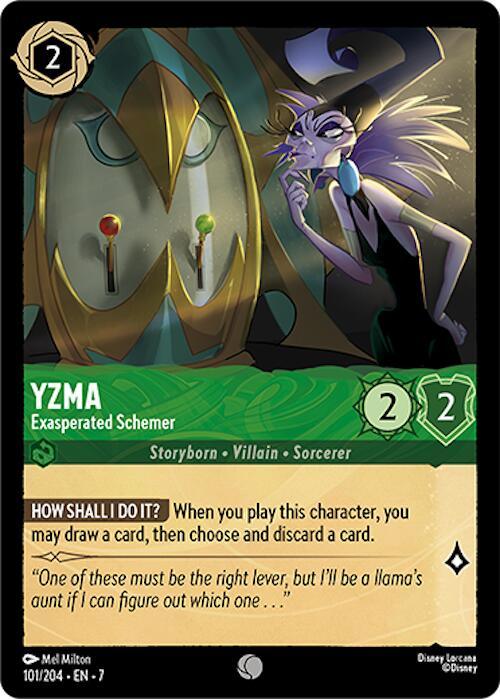 Yzma - Exasperated Schemer (101/204) [Archazia's Island] (ONLINE ORDER ONLY)