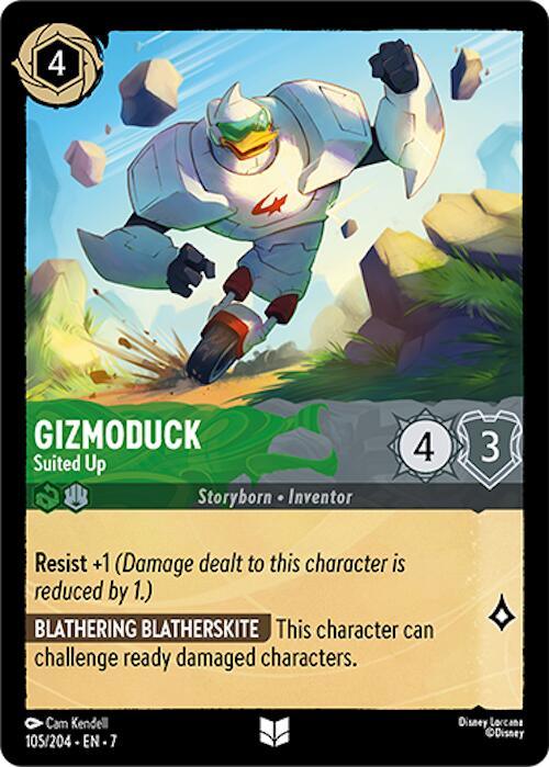Gizmoduck - Suited Up (105/204) [Archazia's Island] (ONLINE ORDER ONLY)