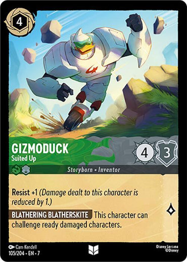 Gizmoduck - Suited Up (105/204) [Archazia's Island] (ONLINE ORDER ONLY)