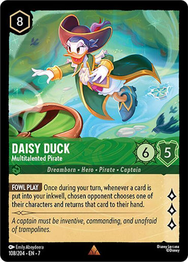 Daisy Duck - Multitalented Pirate (108/204) [Archazia's Island] (ONLINE ORDER ONLY)