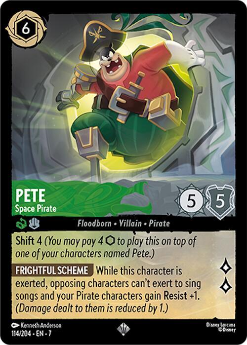 Pete - Space Pirate (114/204) [Archazia's Island] (ONLINE ORDER ONLY)