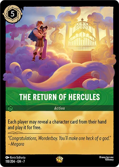 The Return of Hercules (118/204) [Archazia's Island] (ONLINE ORDER ONLY)