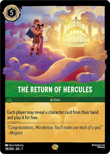The Return of Hercules (118/204) [Archazia's Island] (ONLINE ORDER ONLY)