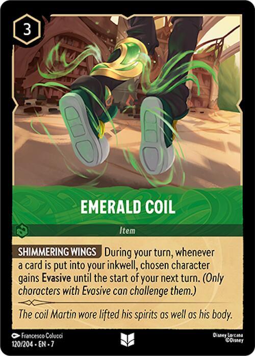 Emerald Coil (120/204) [Archazia's Island] (ONLINE ORDER ONLY)