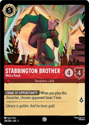 Stabbington Brother - With a Patch (128/204) [Archazia's Island] (ONLINE ORDER ONLY)