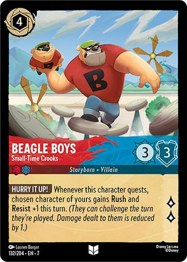 Beagle Boys - Small-Time Crooks (132/204) [Archazia's Island] (ONLINE ORDER ONLY)