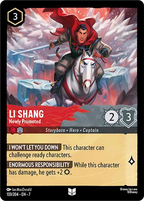 Li Shang - Newly Promoted (133/204) [Archazia's Island] (ONLINE ORDER ONLY)