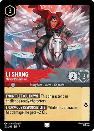 Li Shang - Newly Promoted (133/204) [Archazia's Island] (ONLINE ORDER ONLY)