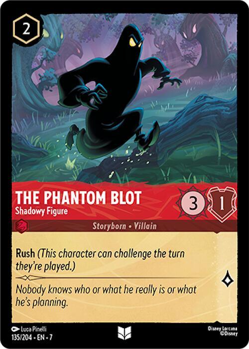 The Phantom Blot - Shadowy Figure (135/204) [Archazia's Island] (ONLINE ORDER ONLY)
