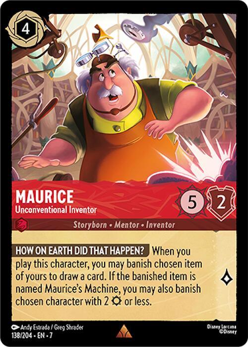 Maurice - Unconventional Inventor (138/204) [Archazia's Island] (ONLINE ORDER ONLY)