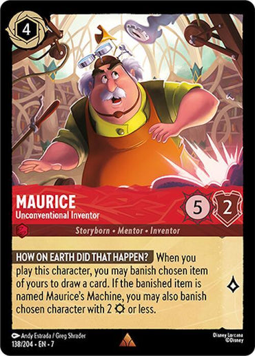 Maurice - Unconventional Inventor (138/204) [Archazia's Island] (ONLINE ORDER ONLY)