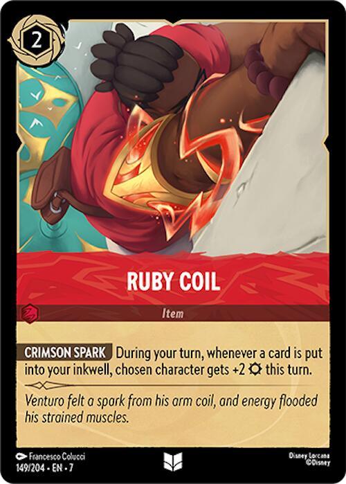 Ruby Coil (149/204) [Archazia's Island] (ONLINE ORDER ONLY)