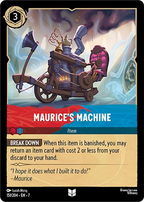Maurice's Machine (151/204) [Archazia's Island] (ONLINE ORDER ONLY)