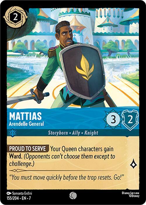 Mattias - Arendelle General (155/204) [Archazia's Island] (ONLINE ORDER ONLY)