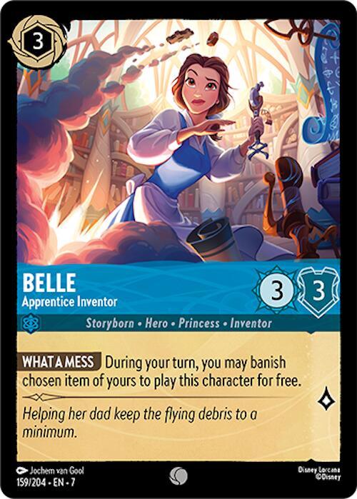 Belle - Apprentice Inventor (159/204) [Archazia's Island] (ONLINE ORDER ONLY)