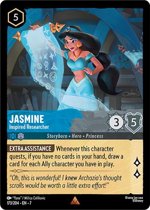 Jasmine - Inspired Researcher (173/204) [Archazia's Island] (ONLINE ORDER ONLY)
