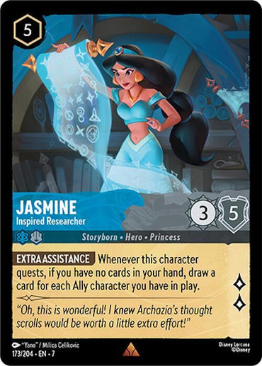 Jasmine - Inspired Researcher (173/204) [Archazia's Island] (ONLINE ORDER ONLY)