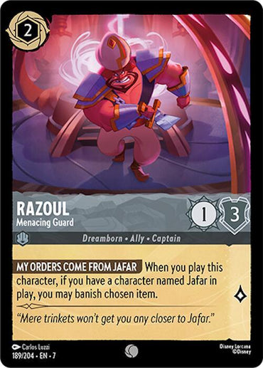 Razoul - Menacing Guard (189/204) [Archazia's Island] (ONLINE ORDER ONLY)