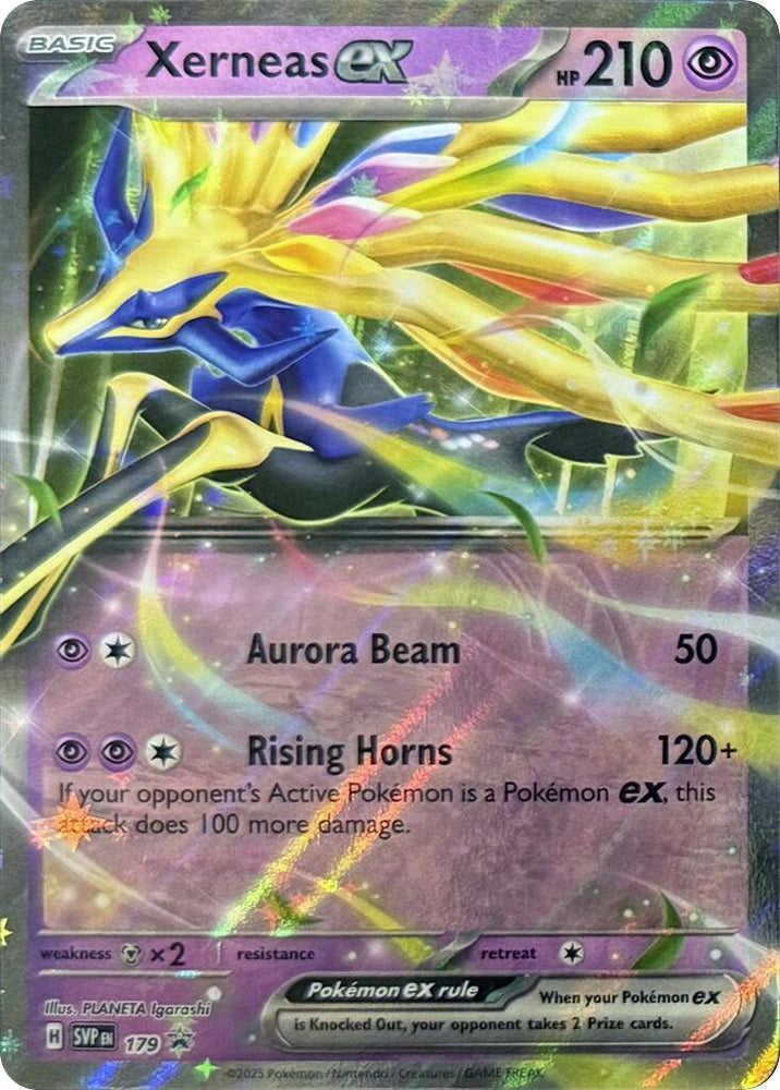 Xerneas ex (179) [Scarlet & Violet: Black Star Promos] (Online Only)