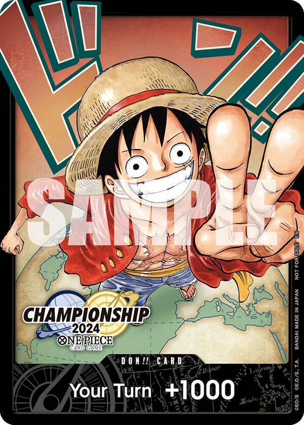 DON!! Card (Championship 2024 World Final) [One Piece Promotion Cards] (ONLINE ORDER ONLY)