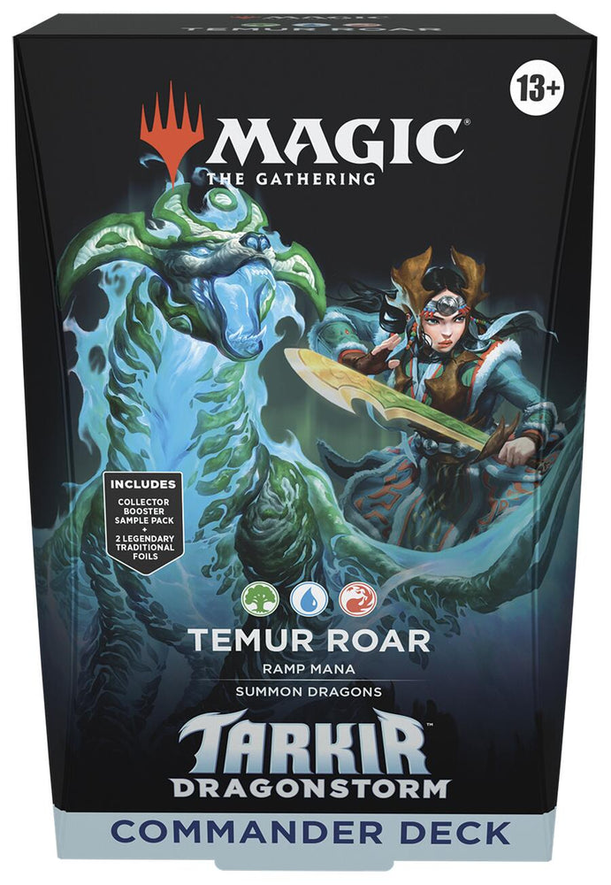 Tarkir: Dragonstorm Commander Deck - Temur Roar [TDC] (ONLINE ORDER ONLY)