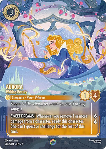 Aurora - Waking Beauty (Enchanted) (205/204) [Archazia's Island] (ONLINE ORDER ONLY)