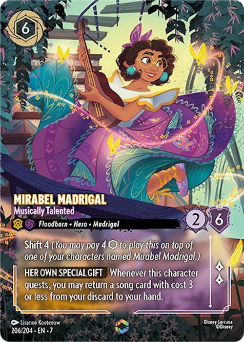Mirabel Madrigal - Musically Talented (Enchanted) (206/204) [Archazia's Island] (ONLINE ORDER ONLY)