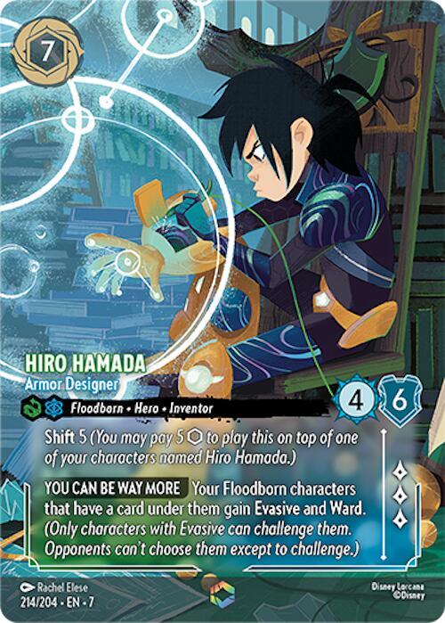 Hiro Hamada - Armor Designer (Enchanted) (214/204) [Archazia's Island] (ONLINE ORDER ONLY)