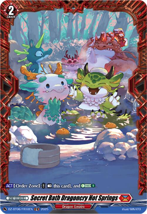 Secret Bath Dragoncry Hot Springs (DZ-BT06/FR10EN) [Generation Dragenesis]