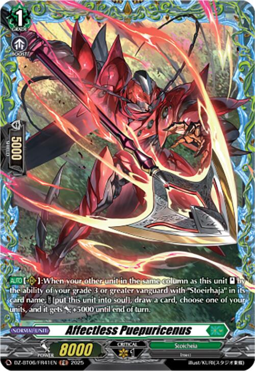 Affectless Puepuricenus (DZ-BT06/FR41EN) [Generation Dragenesis]