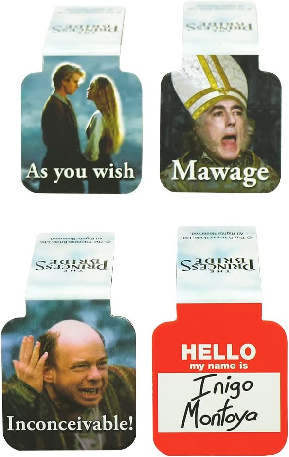 Princess Bride: Magnetic Bookmark Set (ONLINE ORDER ONLY)