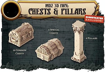 Massive Darkness 2: 3D Pack - Chests & Pillars (ONLINE ORDER ONLY)